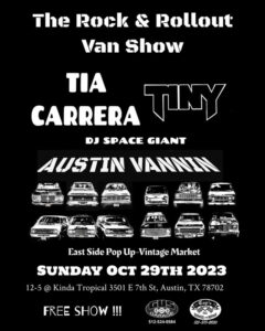 Austin Vannin Presents: The Rock & Rollout Van Show @ Kinda Tropical